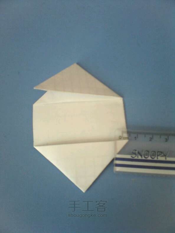 折纸飞船方法 第7步