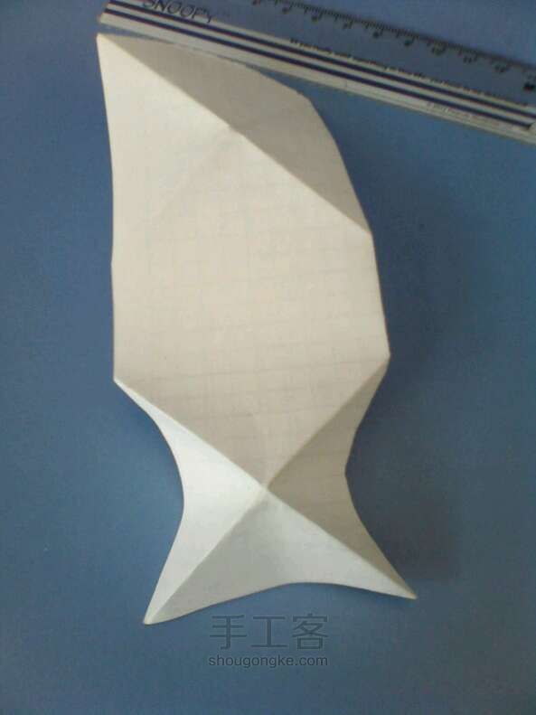 折纸飞船方法 第9步