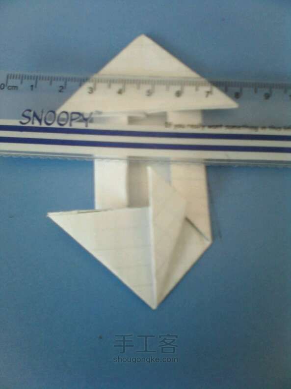 折纸飞船方法 第16步