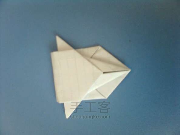 折纸飞船方法 第19步