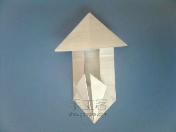 折纸飞船方法 第21步