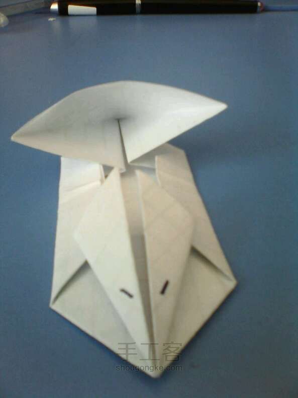 折纸飞船方法 第22步