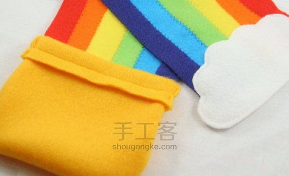 彩虹围巾 第10步