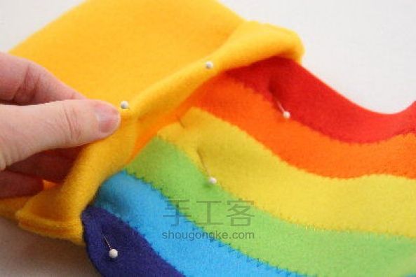 彩虹围巾 第8步