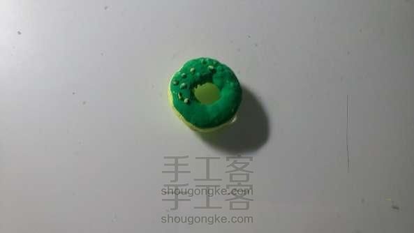 粘土甜甜圈手工制作教程