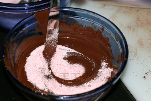 薄荷巧克力甜品制作 第6步