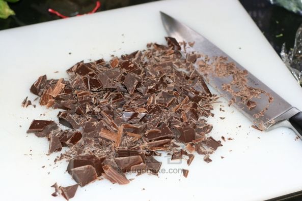 薄荷巧克力甜品制作 第5步