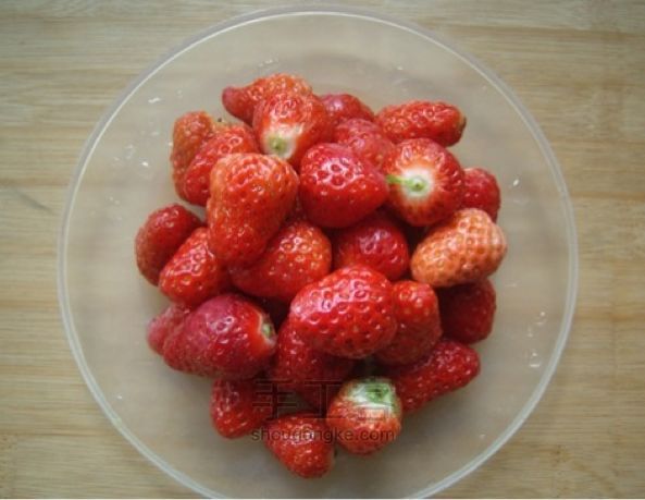 【转】草莓酸奶 第1步