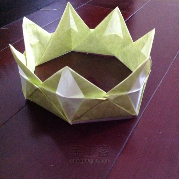 折纸小皇冠，很cute哟！ 第13步