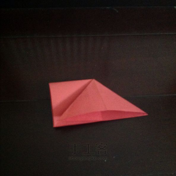 魔术彩环 手工折纸diy教程 第2步
