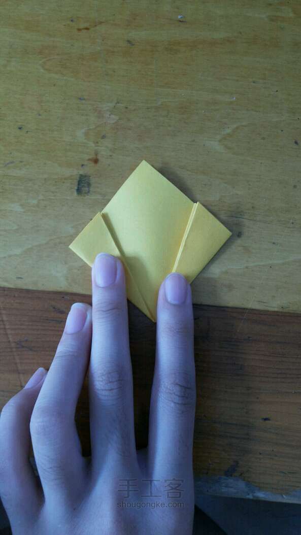 手工折纸樱花 教程 第9步