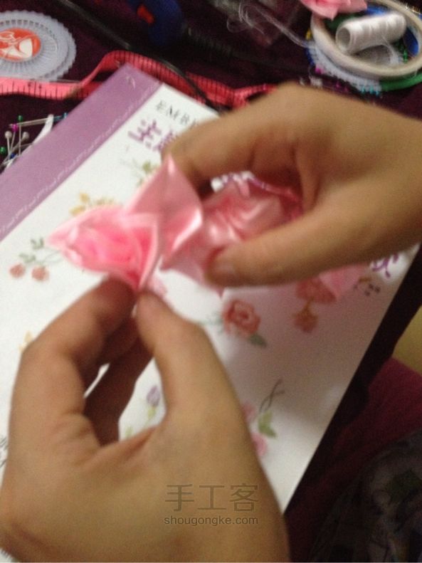 蔷薇花制作方法 第16步
