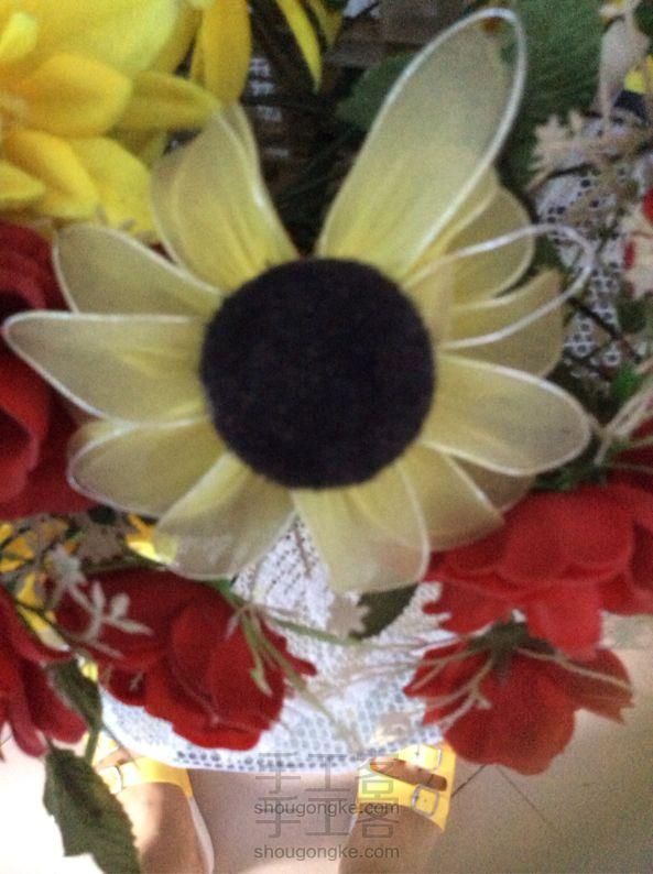 教你做充满阳光的向日葵花