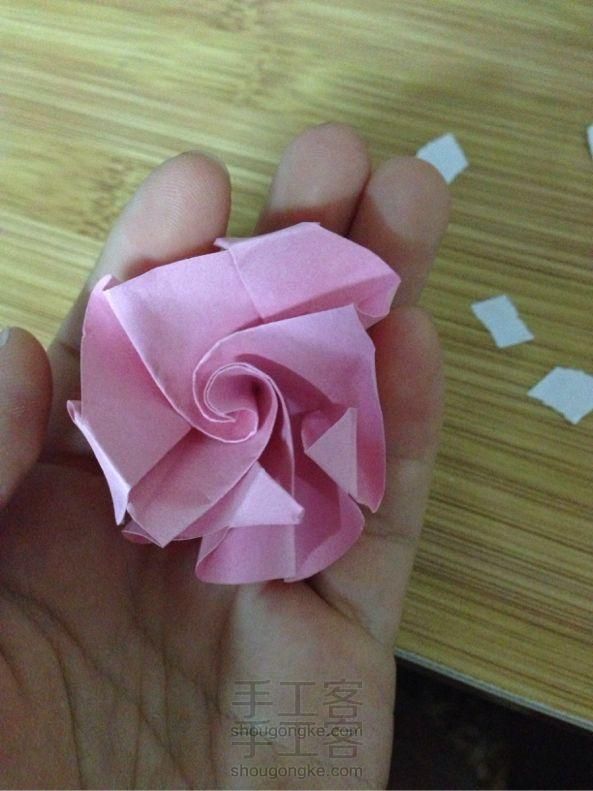 念惜折纸•小清新简易玫瑰制作教程