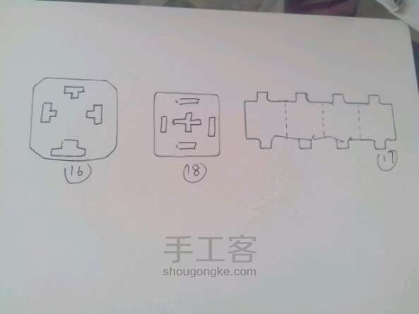 硬纸板手工制作埃菲尔铁塔 第16步