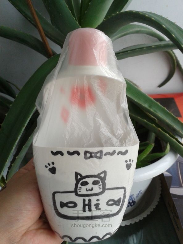 ❀ 旧物改造壁挂式收纳盒 盆栽 装饰品 第18步