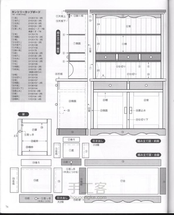 袖珍小家私 创意手工 第75步