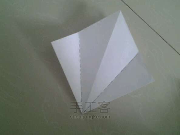 折纸花的教程（一） 第4步