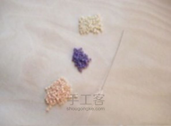 串珠戒指制作教程 第1步