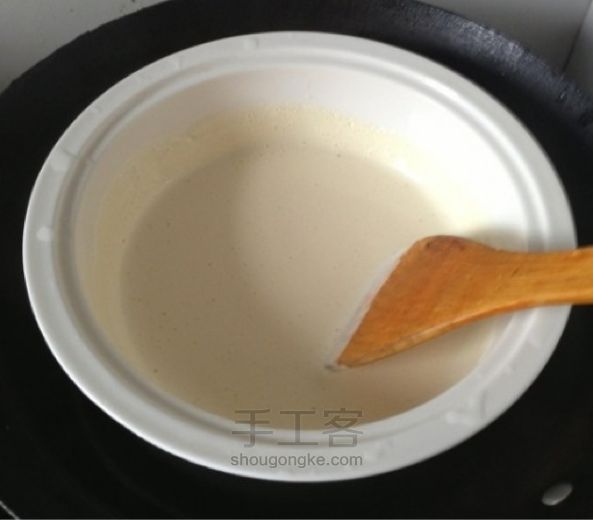 【转】自制抹茶冰淇淋 第4步