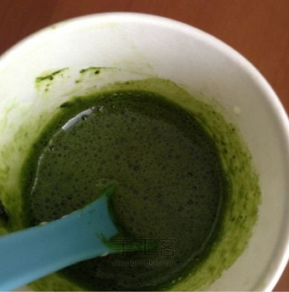 【转】自制抹茶冰淇淋 第5步