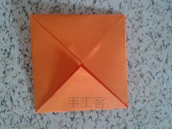 折纸——精美手工纸盒制作教程 第1步