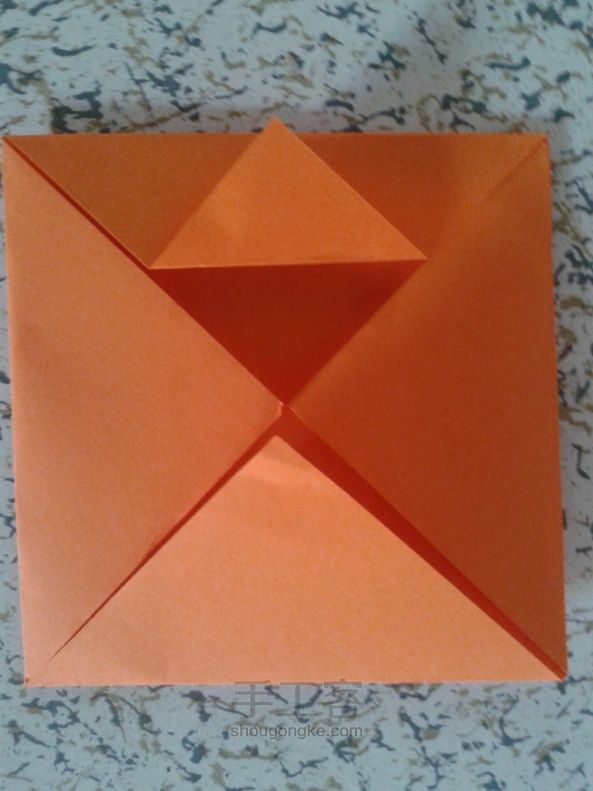 折纸——精美手工纸盒制作教程 第2步