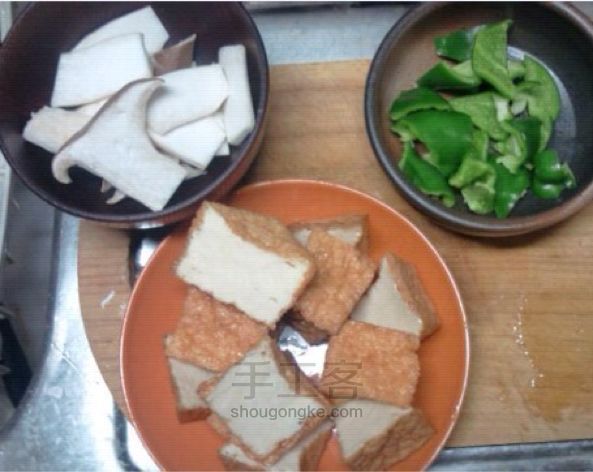 超下饭家常豆腐。美食DIY 第3步