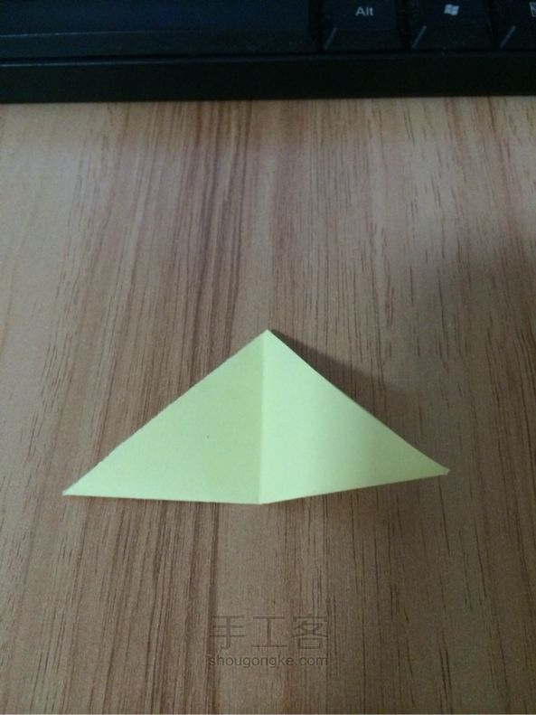 简易樱花折纸教程 第3步