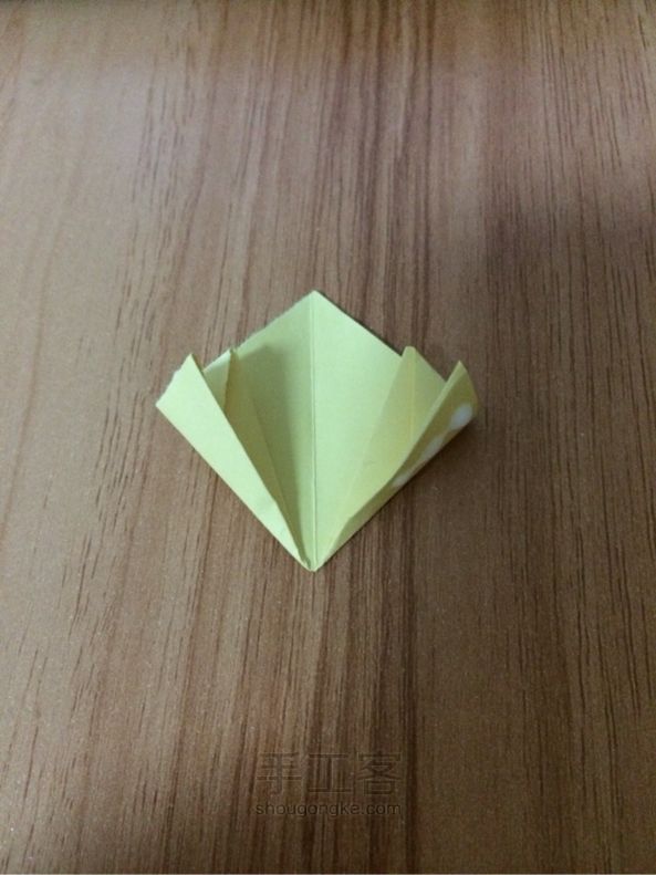 简易樱花折纸教程 第11步