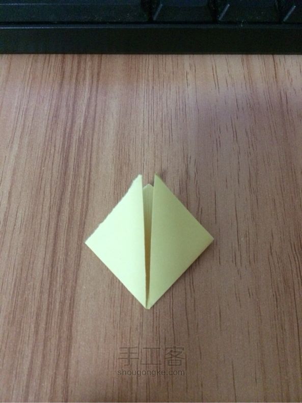 简易樱花折纸教程 第5步