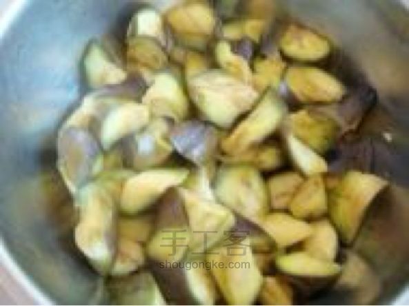 干煸茄子制作方法 第2步