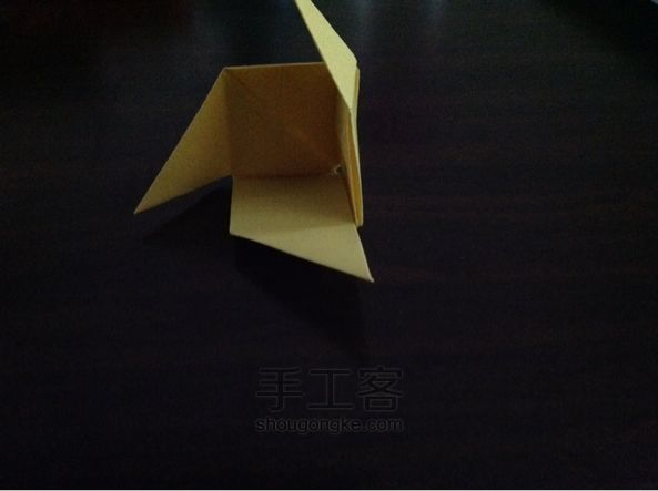 表白神器--花变正方体 折纸教程 第37步