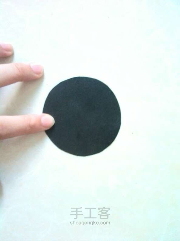 圆圆的绕线书签DIY 第1步
