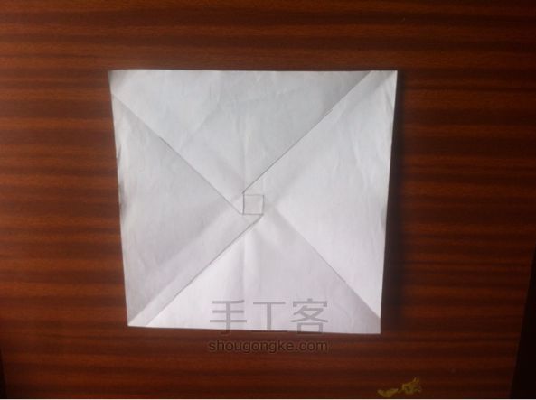 佐藤玫瑰折纸制作教程 第6步