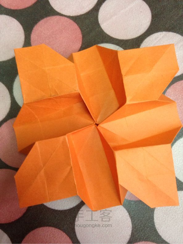 有点像川崎玫瑰的…玫瑰 折纸教程 第30步