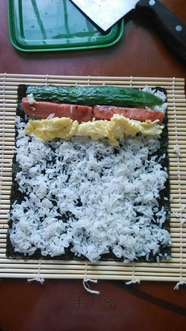 寿司#日系小清新菜品吗# 第2步