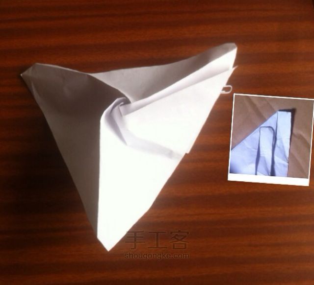 佐藤玫瑰折纸制作教程 第12步