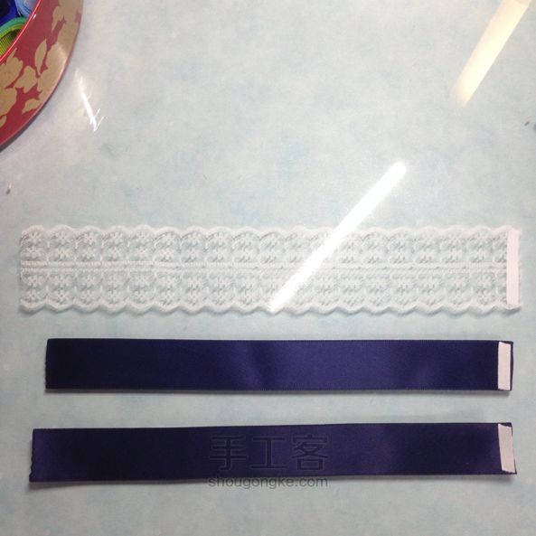 diy蝴蝶结（1） 第2步