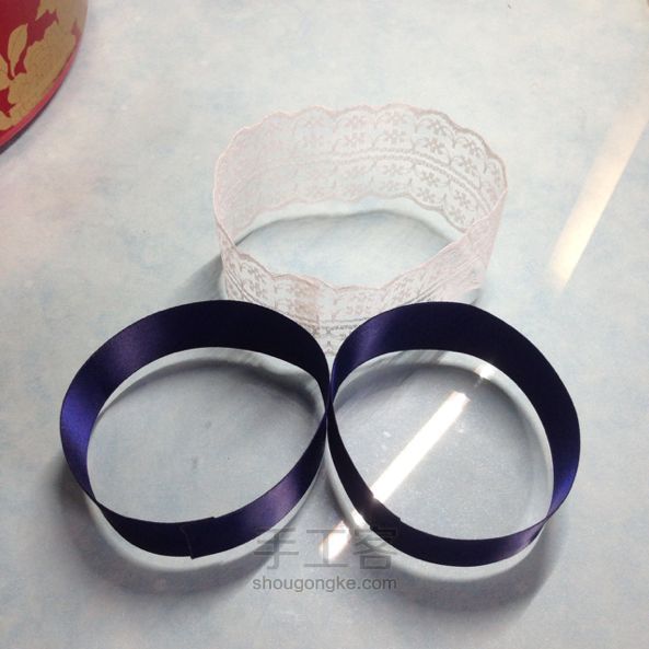 diy蝴蝶结（1） 第3步