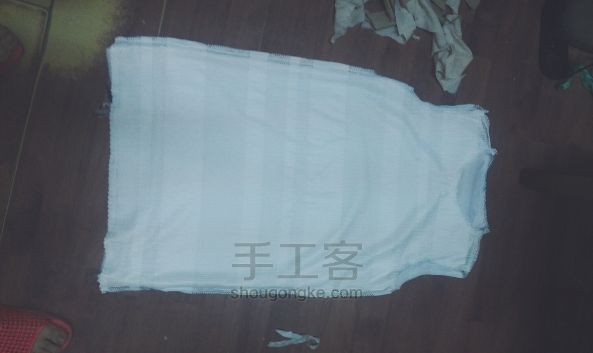 服装小白打版连衣裙讲堂 更新做法啦~~最简单的夏日连衣裙 第11步