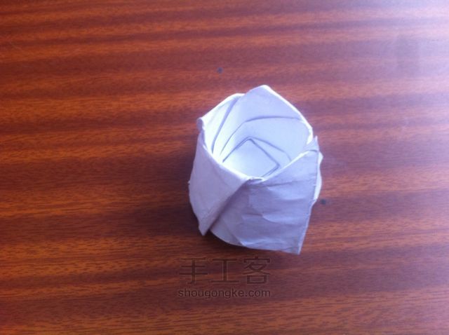 佐藤玫瑰折纸制作教程 第32步