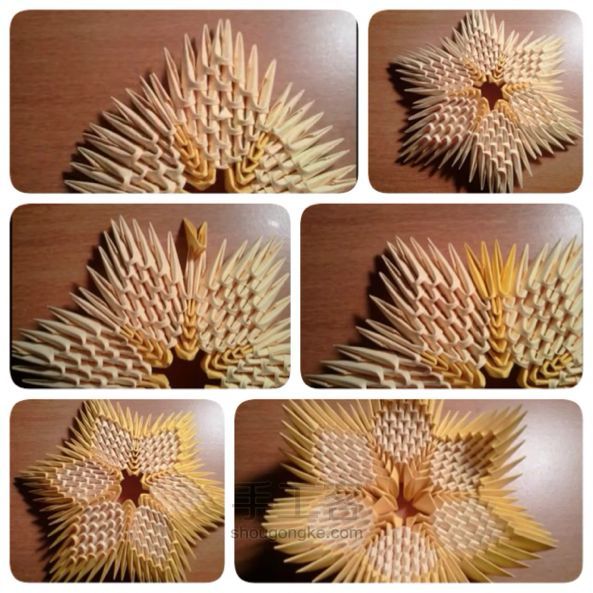 【转】三角插莲花手工制作教程 第5步