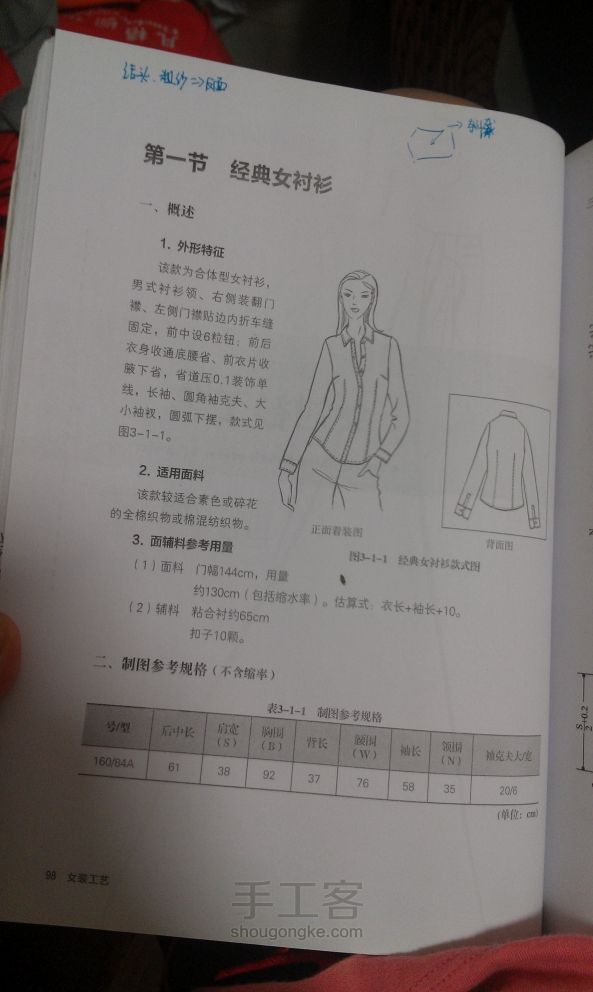 服装打版进阶系列教程 超详细过程衬衫版型绘制第一话 第1步