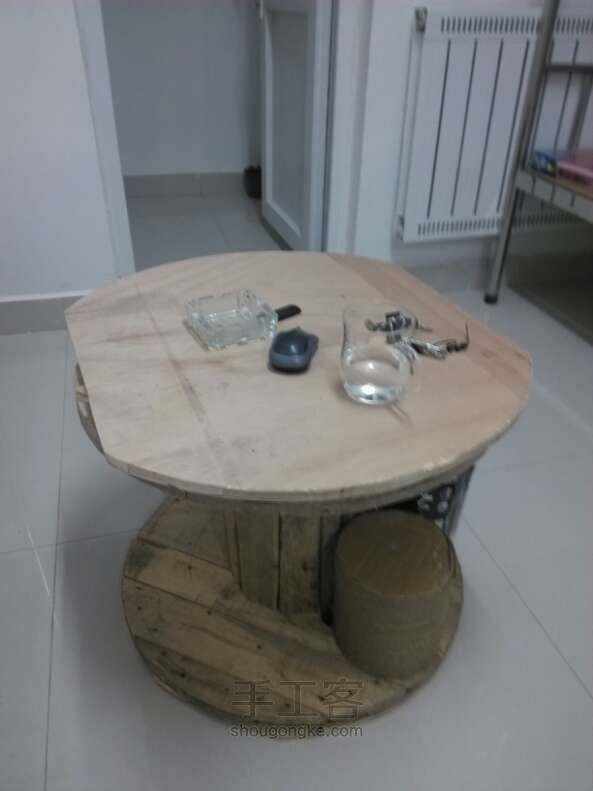 木桌、纸凳和打酱油的水壶君 瓦楞纸DIY 第1步