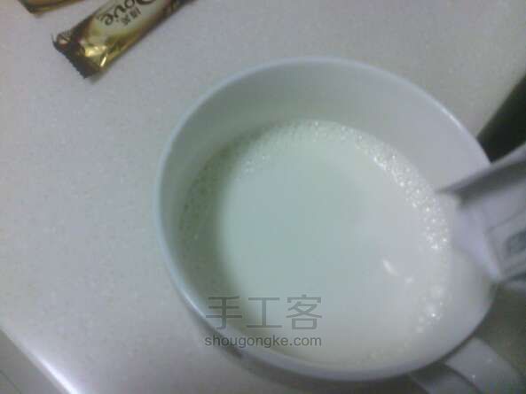 七夕，送你一杯浓浓的巧克力奶茶 第3步
