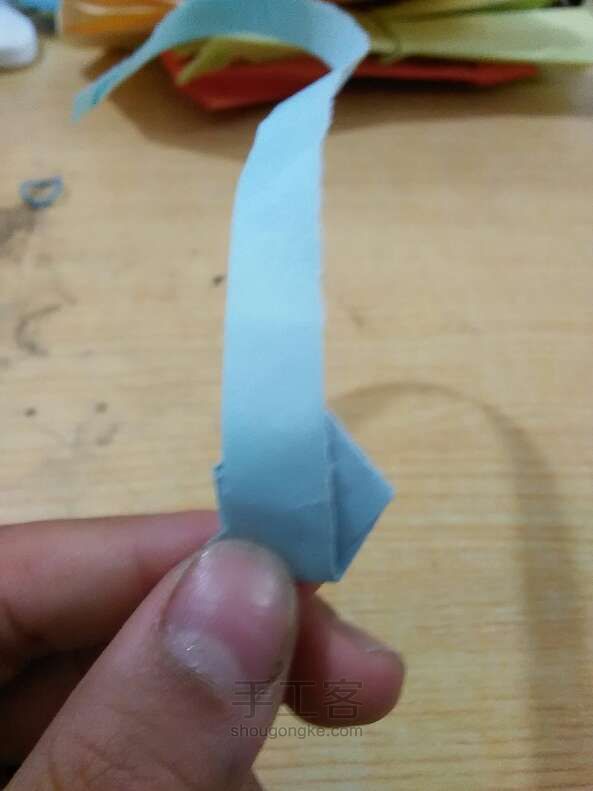星星折纸教程 第5步