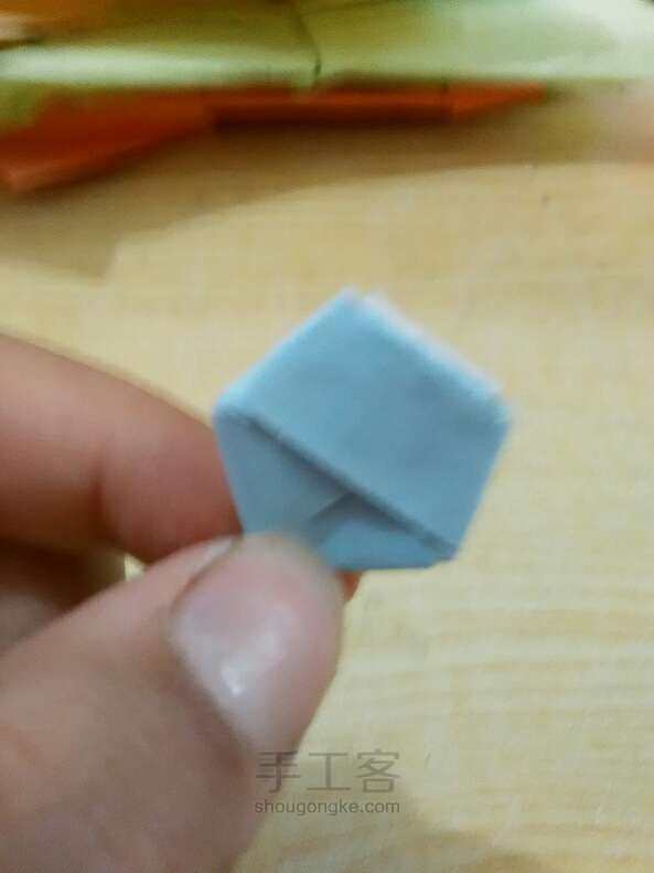 星星折纸教程 第8步