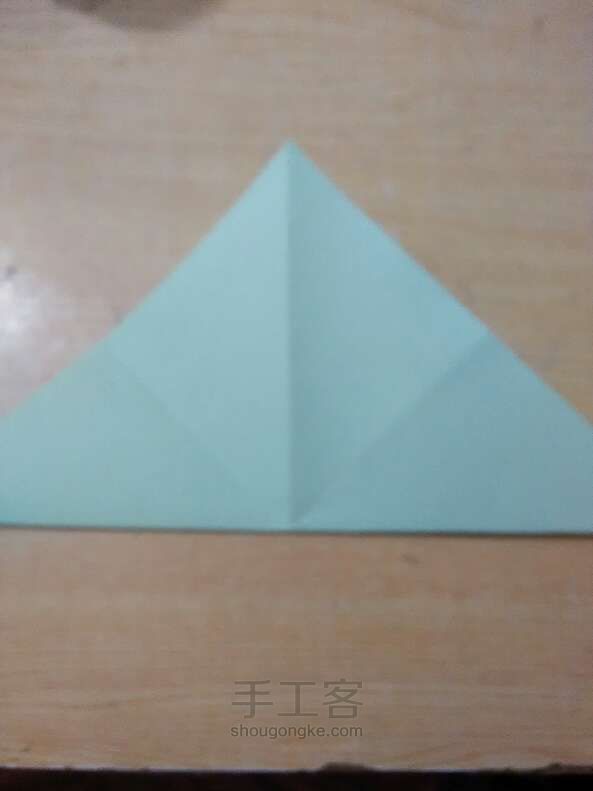 青蛙王子 折纸手工 第2步