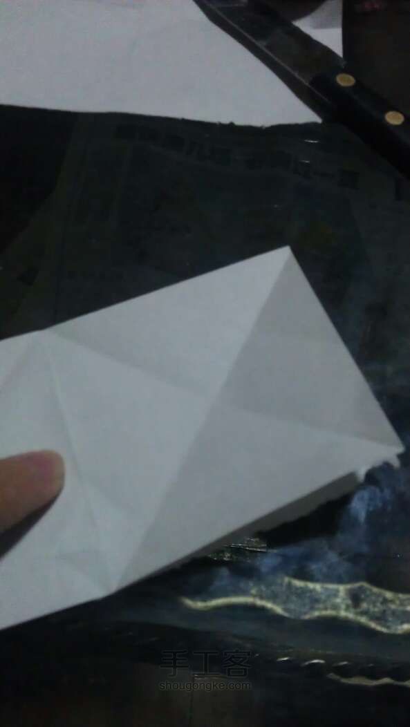 【折纸】心形 手工制作 第8步